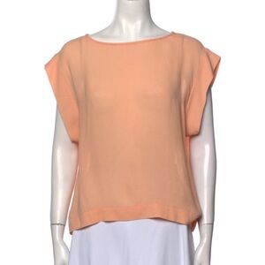 Peach Sleeveless Women's Top